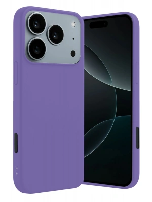 Newface Apple iPhone 17 Pro First Silikon - Lila