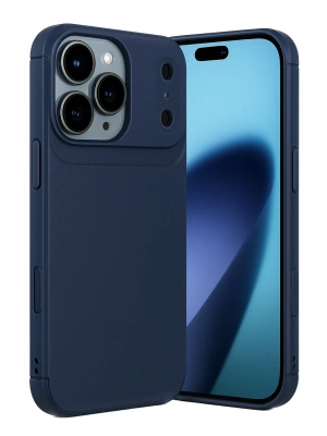 Newface Apple iPhone 17 Pro Max Auto Focus Karbon Kapak - Lacivert