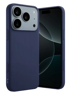 Newface Apple iPhone 17 Pro Max First Silikon - Lacivert