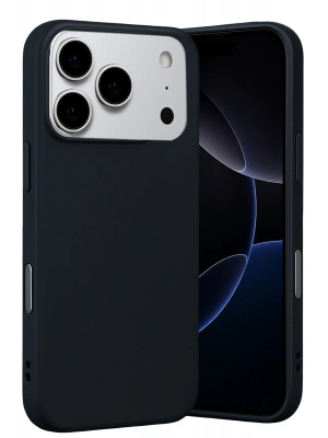 Newface Apple iPhone 17 Pro Nano içi Kadife Silikon - Siyah