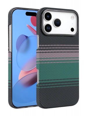 Newface Apple iPhone 17 Pro Vega Magsafe Kapak - Yeşil