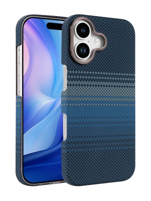 Newface Apple iPhone 17 Vega Magsafe Kapak - Mavi