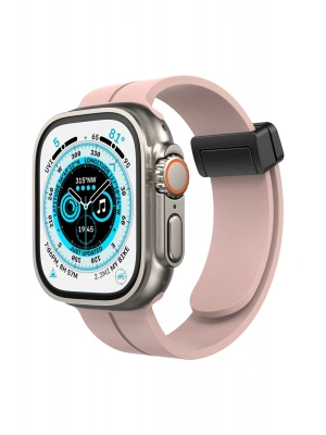 Newface Apple Watch 38mm KR412 Elegance Stylısh Kordon - Pudra