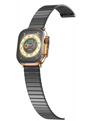 Newface Apple Watch 38mm Made Metal Kordon - Siyah