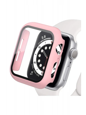 Newface Apple Watch 40mm Camlı Kasa Ekran Koruyucu - Rose Gold