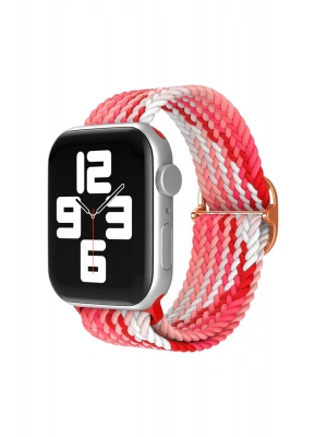 Newface Apple Watch 42mm Star Kordon - Pembe-Kırmızı