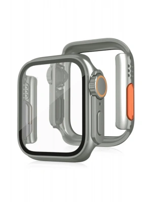 Newface Apple Watch 44mm Watch 49mm Kasa Dönüştürücü ve Ekran Koruyucu - Yıldız Işığı