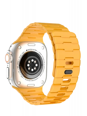 Newface Apple Watch Ultra 49mm Wowen Kordon - Sarı