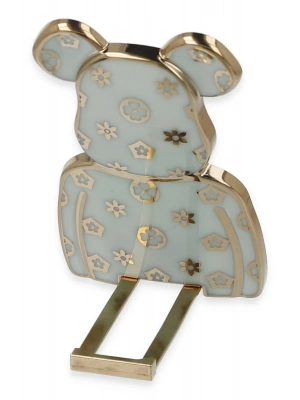 Newface Astro Stand Ayıcık Desenli - Açık Yeşil