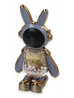 Newface Astro Stand Tavşan Astronot - Açık Mavi