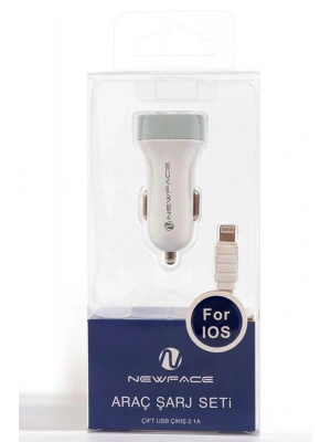 Newface C17 Lightning 2.1A Araç Şarjı