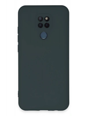 Newface General Mobile GM 20 Kılıf Nano içi Kadife Silikon - Koyu Yeşil