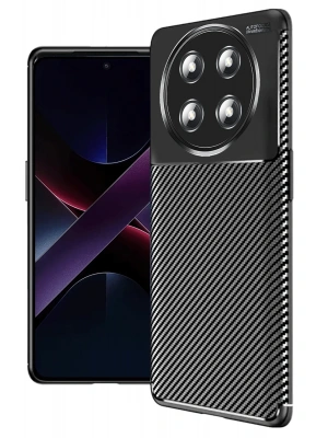 Newface Honor Magic 7 Lite Kılıf Auto Focus Karbon Kapak - Siyah