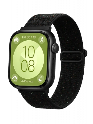 Newface Huawei Fit 4 Star Kordon - Benekli Siyah