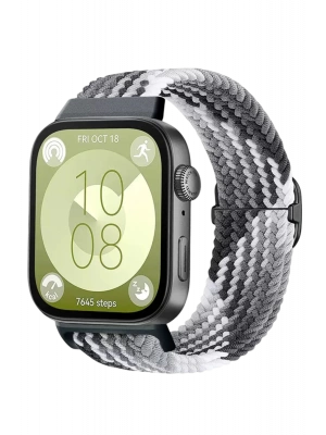 Newface Huawei Fit 4 Star Kordon - Gri-Siyah