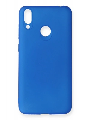Newface Huawei Honor 8C Kılıf First Silikon - Mavi