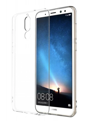 Newface Huawei Mate 10 Lite Kılıf Lüx Şeffaf Silikon