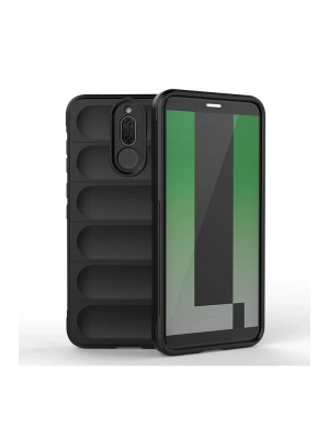 Newface Huawei Mate 10 Lite Kılıf Optimum Silikon - Siyah