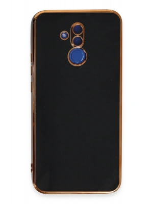 Newface Huawei Mate 20 Lite Kılıf Volet Silikon - Siyah