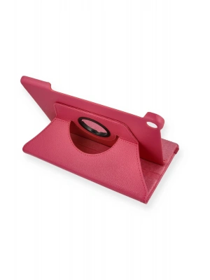 Newface Huawei MatePad T10S 10.1 Kılıf 360 Tablet Deri Kılıf - Pembe