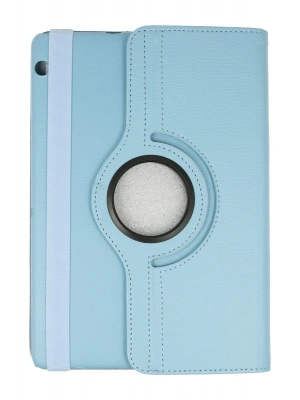 Newface Huawei MediaPad T3 10 / 9.6 Kılıf 360 Tablet Deri Kılıf - Turkuaz