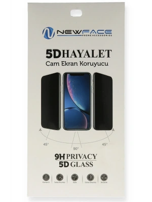 Newface Huawei Nova Y70 5D Hayalet Cam Ekran Koruyucu
