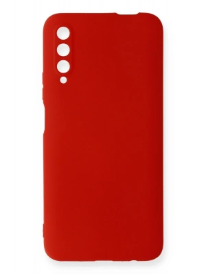 Newface Huawei P Smart Pro / Y9S Kılıf First Silikon - Kırmızı
