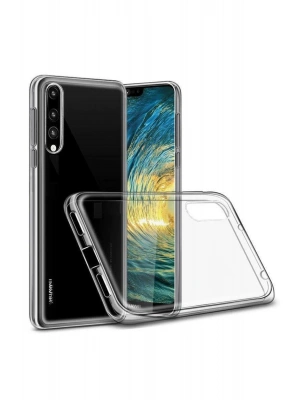 Newface Huawei P30 Lite Kılıf Lüx Şeffaf Silikon