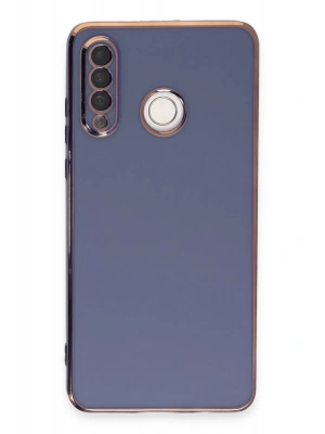 Newface Huawei P30 Lite Kılıf Volet Silikon - Mavi