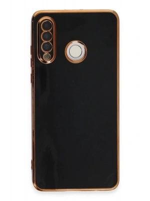 Newface Huawei P30 Lite Kılıf Volet Silikon - Siyah