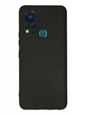 Newface İnfinix Hot 11s Kılıf Nano içi Kadife Silikon - Siyah