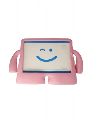 Newface iPad 4 9.7 Kılıf Karakter Tablet Silikon - Açık Pembe
