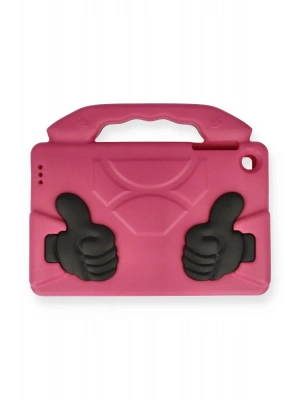 Newface iPad 4 9.7 Kılıf Like Stantlı Tablet Silikon - Pembe