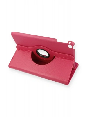Newface iPad Mini 4 Kılıf 360 Tablet Deri Kılıf - Pembe
