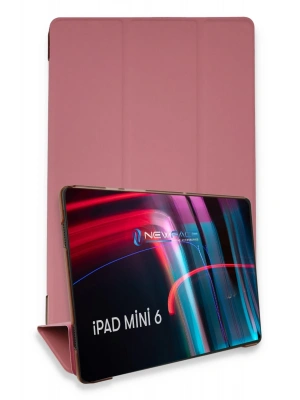 Newface iPad Mini 6 Kılıf Tablet Smart Kılıf - Pembe