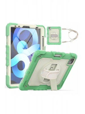 Newface iPad Pro 11 (2020) Kılıf Strap New Tablet Kapak - Yeşil