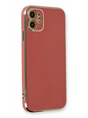 Newface iPhone 11 Kılıf Volet Silikon - Kırmızı