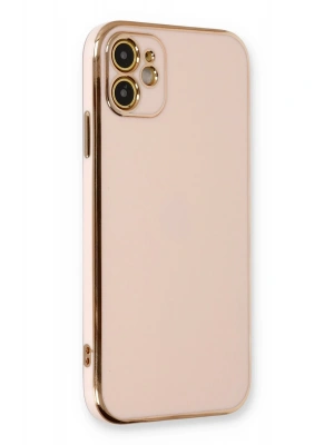 Newface iPhone 11 Kılıf Volet Silikon - Pembe