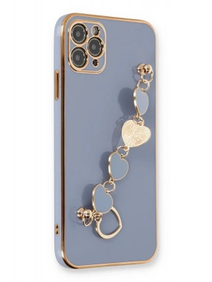 Newface iPhone 11 Pro Kılıf Esila Silikon - Gri