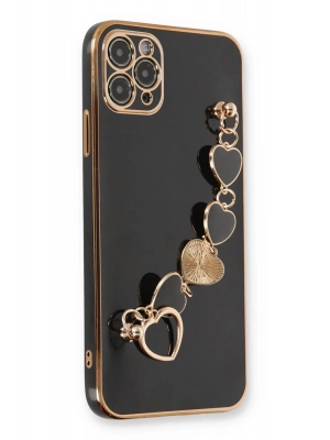 Newface iPhone 11 Pro Kılıf Esila Silikon - Siyah