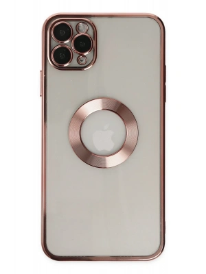 Newface iPhone 11 Pro Kılıf Slot Silikon - Rose Gold