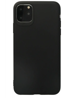 Newface iPhone 11 Pro Max Kılıf First Silikon - Siyah