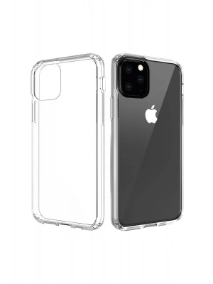 Newface iPhone 11 Pro Max Kılıf Lüx Şeffaf Silikon