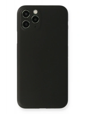 Newface iPhone 11 Pro Max Kılıf PP Ultra İnce Kapak - Siyah