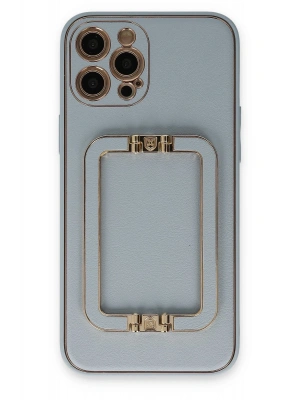 Newface iPhone 12 Pro Kılıf Coco Elit Kapak - Turkuaz