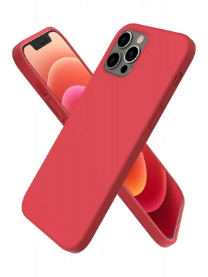 Newface iPhone 12 Pro Kılıf First Silikon - Kırmızı