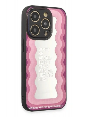 Newface iPhone 12 Pro Kılıf Mirror Desenli Kapak - Mirror - 11