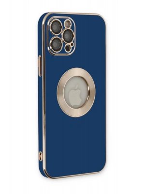 Newface iPhone 12 Pro Kılıf Store Silikon - Mavi