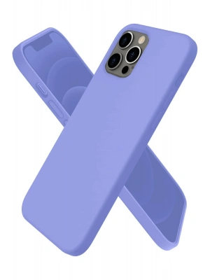 Newface iPhone 12 Pro Max Kılıf First Silikon - Mor