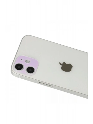 Newface iPhone 12 Rainbow Kamera Lens Koruma Cam - Mor